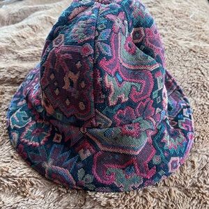 Vintage Floral Bucket Hat
